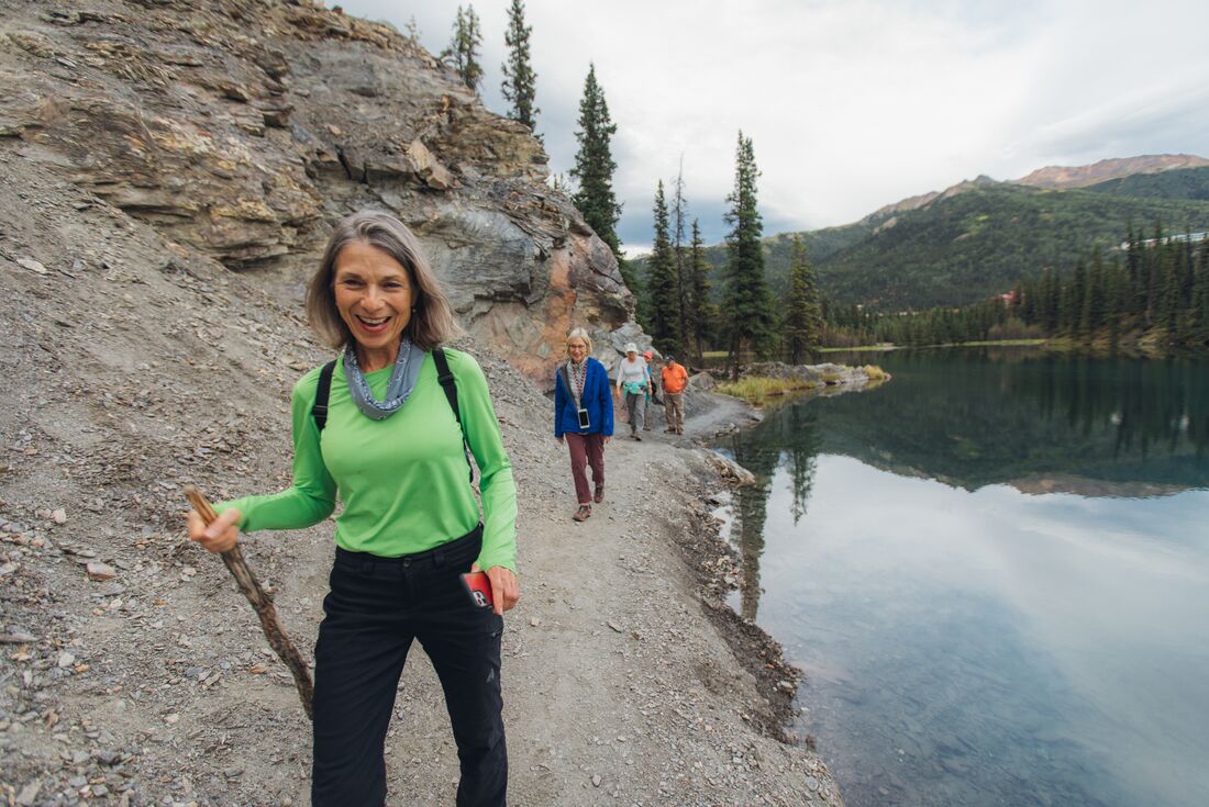 Happy hiking around the Triple Lakes Trail