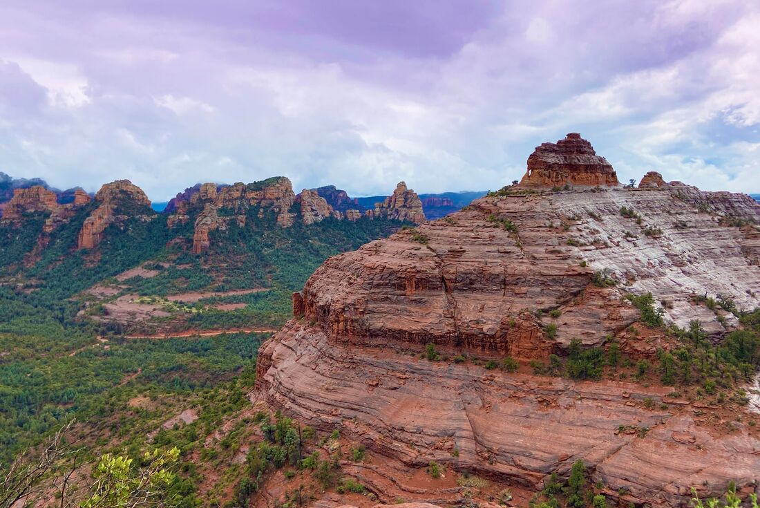 View from Cathedral Rock in Red Rock