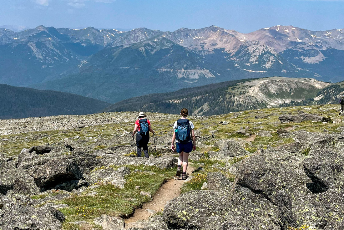 Hiking in Rocky Mountain National Park
