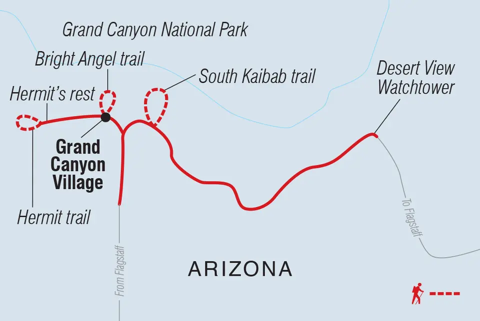 Southern Rim Grand Canyon Hiking - South Rim | Intrepid Travel | REI Co-op