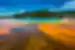 Sprawling colours of the Grand Prismatic Spring in Yellowstone National Park
