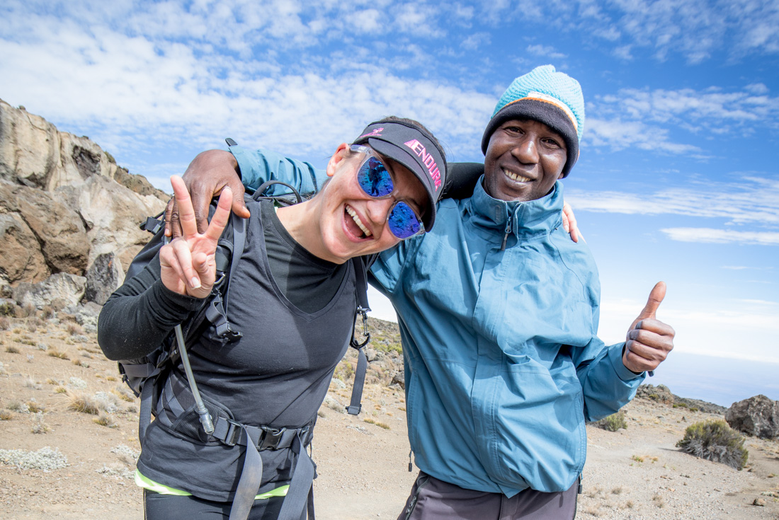 A quick photo on the Marangu Route